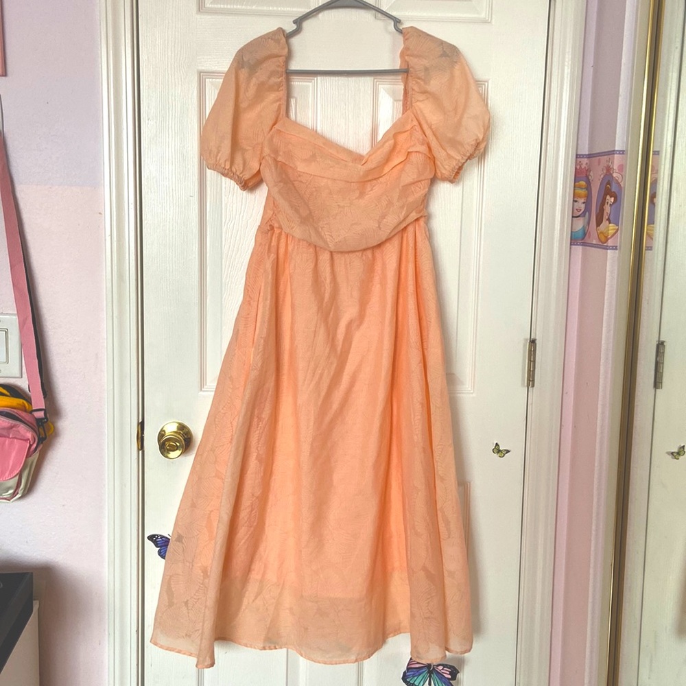 One Pretty Time (O.P.T) Pink/Coral Dress